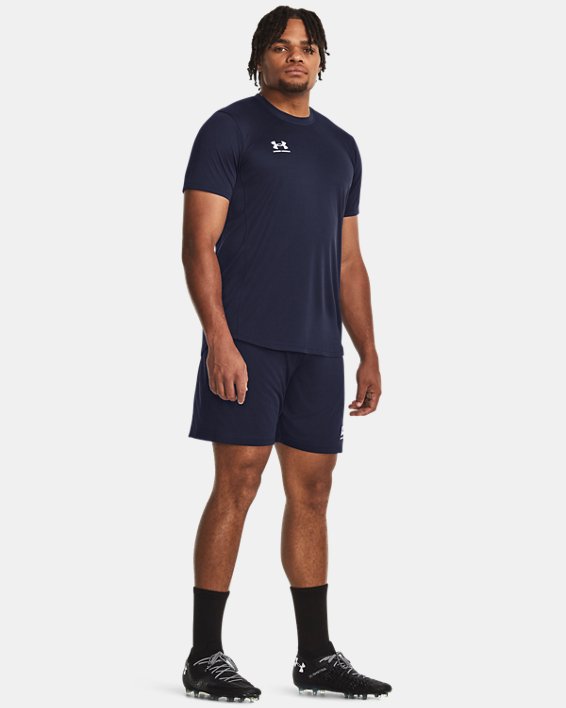 Men's UA Challenger Knit Shorts in Blue image number 2